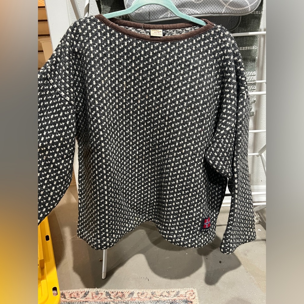 RARE Devold Norwegian Wool Sweater with